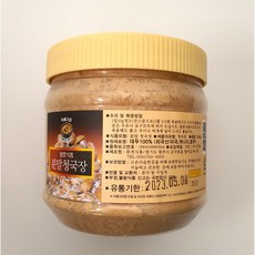 완전식품 뚝배기표 분말청국장 500g 6개 1박스