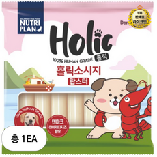 동원뉴트리플랜 강아지 홀릭소시지 DHA 간식, 혼합맛(어육/치즈), 540g, 1개