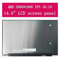 호환 샤오미 Redmibook 프로 14S XMA2006-BJ LCD 스크린 패널 디스플레이 교체용 슬림 LED 매트릭스 QHD IPS 2560x1600 14 인치, [01] 14, 1개