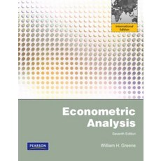 Econometric Analysis:Global Edition, Pearson Education Asia