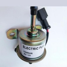 굴삭기 연료펌프 얀마 호환 수분분리기 필터 시동꺼짐방지, Yanmar 12V 검정색