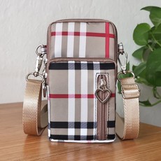 꽁뜨 미니 핸드폰 가방 캔버스 크로스 백팩 파우치 옥스퍼드 천가방 휴