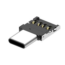 USB C 어댑터 DM OTG 어댑터 OTG 기능 일반 USB를 TYPE C usb 플래시 드라이브로 전환, 보여진 바와 같이