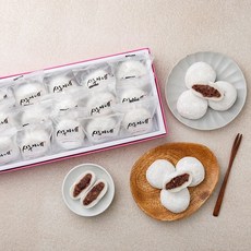 [시루아네]찹쌀떡개별포장[60g x 15개입], 보자기, 상세설명 참조