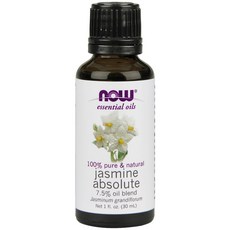 나우푸드 퓨어 에센셜 방향아로마오일, Jasmine Absolute