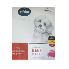 피니키 가수분해 강아지 사료, 가수분해소고기, 10kg, 1개 - 피니키