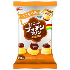 글리코 조그만 푸칭 푸딩 6개입 12봉지 카스터드맛 밀크쇼콜라맛, 12개, 120g