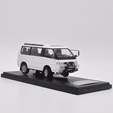 1/43 스케일 델리 트럭 모델 MC & Sunyork 4x4 delica 4WD 시뮬레이션 합금 자동차 모델 다이 캐스트 금속 차량 장난감 밴 선물 컬렉션|다이캐스트 & 장난, 1개, white