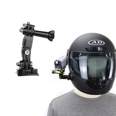 헬멧 사이드 장착 소니 X3000R 액션캠 접착 3M 스티커, 1개