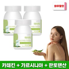  바이오드빅 카테킨 아세로라cb 다이어트보조제 녹차카테킨 체지방감소 diet, 3개, 180정 