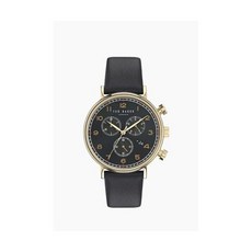 Ted Baker Barnett 후방라이트 크로노그랩 쿼츠 블랙 다이얼 Men 시계 [세금포함] [정품] BKPBAF302 2552707 276777022925