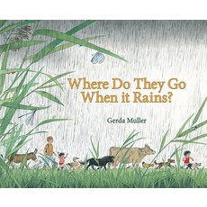 (영문도서) Where Do They Go When It Rains? Hardcover, Floris Books