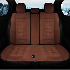 2019 새로운 자동차 난방 쿠션 겨울 싱글 시트 따뜻한 전기 더블 12v 핀셋, 12 Brown 1 Pcs