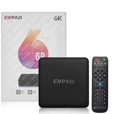 정품 Evpad TV 박스 2023 TV 박스 EVPAD 10S 10P, 17.영국 플러그 - 6P 4G64GB