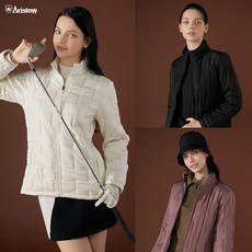 아리스토우 23FW 여성 웜 웰딩 패딩 자켓