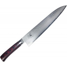 히아부사 커틀러리 히아부사 셰프 나이프 9.5인치 부르고뉴: 키친 &amp; 다이닝, 단일옵션