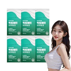 락토페린 프리미엄 정 3000mg / 장용성 락토페린 다이어트 300, 6개, 60정