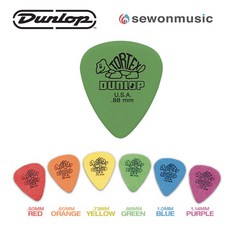 던롭 톨텍스 스탠다드 1.14mm 기타 피크 Dunlop Tortex Standard pick