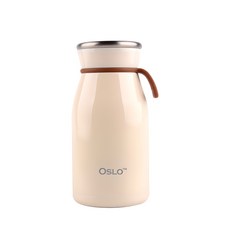 오슬로 밀크 텀블러, 아이보리, 350ml, 1개