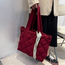 가방팩토리 가벼운 데일리 퀼팅 패딩가방 기저귀가방 방수원단 여성 쇼퍼백