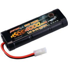 일본직발송 7. NASTIMA 7.2v 니켈 수소 배터리 초대진용량 4000mAh 무선 조종 배터리 여러 종류의 RC 자동