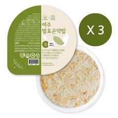 제로레시피 여주발효곤약밥 150g 150g x 3팩, 3개