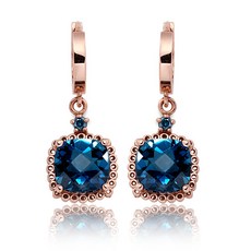 블루케이]블루토파즈귀걸이