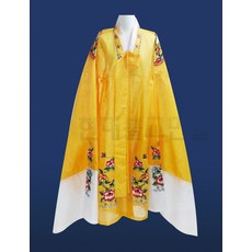 국사 목단수 성재의대(성전) 노란색 장삼 신복