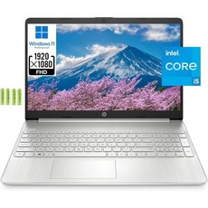 HP Windows 11 Pro 15 15.6인치 FHD 비즈니스 노트북 컴퓨터 11세대 인텔 코어 i5-1135G7 32GB RAM 1TB SSD 아이리스 Xe 그래픽 숫자 패드