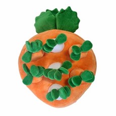 [KT알파쇼핑]강아지 당근농장 킁킁 토이 1P 애견 노즈워크 장난감 (WDCD617), 기본상품