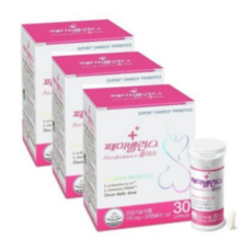 [국제약품] 페미밸런스 플러스 여성 질 유산균 임산부 30캡슐 2개, 30정
