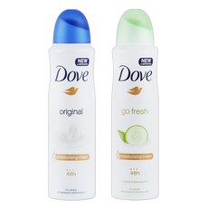 도브 데오드란트 스프레이[오리지날+오이&녹차], 1개, 300ml