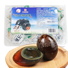 <킹콩푸드>웨이산호 염장 피단 송화단 중국식품 372g (62gx6개) 6개입, 62g, 6개