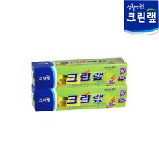 크린랲 크린랩 22cmX100m 2개, 1개