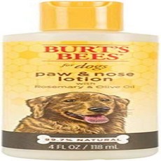 4 Fl Oz - 1 Pack Burt's Bees for Pets Dog Groomin 4 Fl Oz - 1 팩 애완 동물용 Burt's Bees 개 미용 용품 - 개용 발, 1개