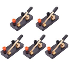 물리학 실험실용 5PCS 나이프 스위치 교육용 단극 단투 H-033, 물리학 실험실용 5PCS 나이프 스위치 교육용 단극 단
