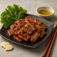 순정이모네 돼지갈비 양념 돼지 갈비 수제 구이용, 1개, 300g
