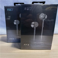 피오 오픈형 이어폰 FiiO FF3 유선 헤드폰, 블랙 - fiioq15