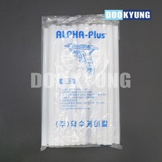 D_알파플러스 핫멜트 글루건심_일반 투명 11mm, 1개