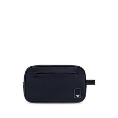 Emporio Armani(엠프리오 아르마니) 로고 패치 트래블 파우치