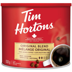 (캐나다 팀홀튼) 오리지날 블렌드 or 다크 로스트 아라비카 파인 그라인드커피 (Tim Hortons - Coffee Fine Grin, 오리지널(930g), 930g