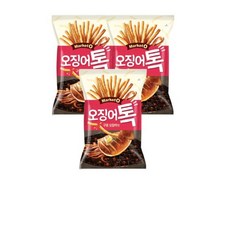 오리온 마켓오 오징어톡, 60g, 3개