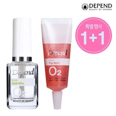 디펜드 손톱깨무는버릇전용 네일영양제+깨지고 갈라진 손톱 영양제 스톱팁스플릿 네일, 1세트