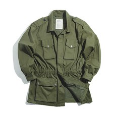 마멜뷰 남자 야상 자켓 마덴공복미식 복고자수 M42 우산병복 겨울 아미 헤