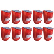 ZCD 10pcs경보 스트로브 빛 6 LED 번쩍이는 빛 110db, 모델명