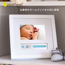 아기 사진 표시 PEARHEAD페어 헤드 베이비 네무 반도 포토 프레임/사진 갓 어음 이름 밴드 생일 안전 신