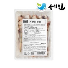 쫄깃한 가문어 꼬치 대왕 오징어 다리 슬라이스, 1개