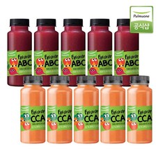 기타 [풀무원녹즙] 프레시업 CCA 5병+ABC 5병(190ml 총 10병), 190ml, 1세트