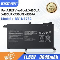 노트북부품 B31N1732 ASUS VivoBook X430UA X430UF X430UN X430FA X430FN X571G X571LH X571GT 용 노트북 배터리 - 34970-aab-02