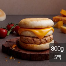 [랭킹닭컴] 맛있닭 닭가슴살 한끼머핀 치즈 160gx5팩(800g), 단품, 5개, 160g